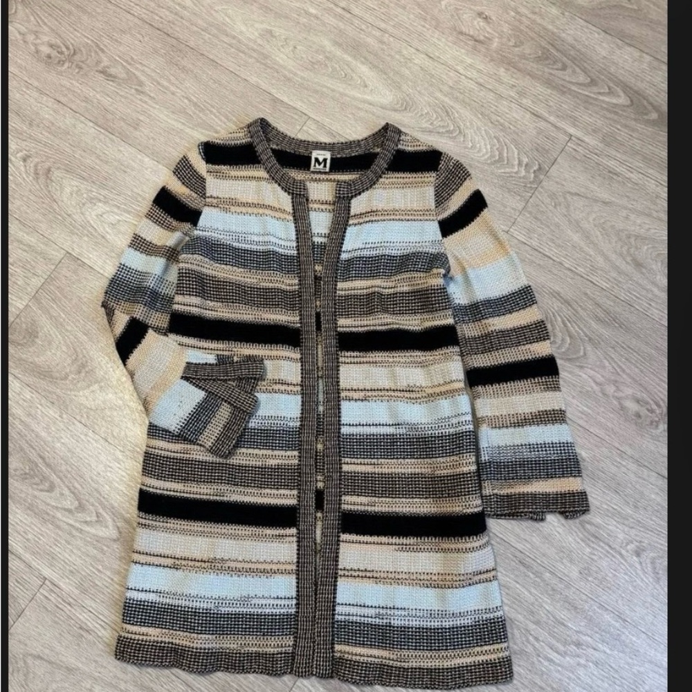 Missoni Cardigan Knit Cotton Blend Sweater NWOT
